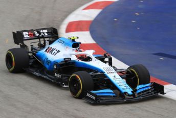 World © Octane Photographic Ltd. Formula 1 – Singapore GP - Practice 1. ROKiT Williams Racing FW42 – Robert Kubica. Marina Bay Street Circuit, Singapore. Friday 20th September 2019.