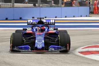 World © Octane Photographic Ltd. Formula 1 – Singapore GP - Practice 1. Scuderia Toro Rosso STR14 – Daniil Kvyat. Marina Bay Street Circuit, Singapore. Friday 20th September 2019.