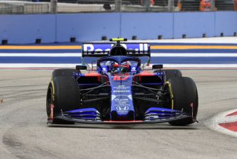 World © Octane Photographic Ltd. Formula 1 – Singapore GP - Practice 1. Scuderia Toro Rosso - Pierre Gasly. Marina Bay Street Circuit, Singapore. Friday 20th September 2019.