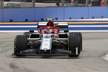 World © Octane Photographic Ltd. Formula 1 – Singapore GP - Practice 1. Alfa Romeo Racing C38 – Antonio Giovinazzi. Marina Bay Street Circuit, Singapore. Friday 20th September 2019.