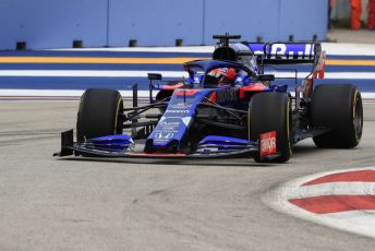 World © Octane Photographic Ltd. Formula 1 – Singapore GP - Practice 1. Scuderia Toro Rosso STR14 – Daniil Kvyat. Marina Bay Street Circuit, Singapore. Friday 20th September 2019.