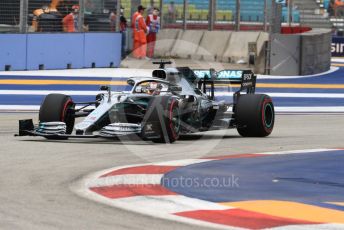 World © Octane Photographic Ltd. Formula 1 – Singapore GP - Practice 1. Mercedes AMG Petronas Motorsport AMG F1 W10 EQ Power+ - Lewis Hamilton. Marina Bay Street Circuit, Singapore. Friday 20th September 2019.