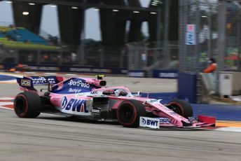 World © Octane Photographic Ltd. Formula 1 – Singapore GP - Practice 1. SportPesa Racing Point RP19 – Lance Stroll. Marina Bay Street Circuit, Singapore. Friday 20th September 2019.