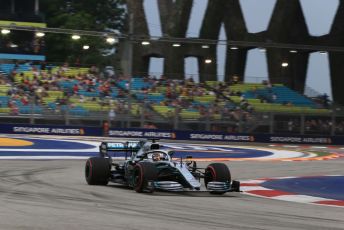 World © Octane Photographic Ltd. Formula 1 – Singapore GP - Practice 1. Mercedes AMG Petronas Motorsport AMG F1 W10 EQ Power+ - Lewis Hamilton. Marina Bay Street Circuit, Singapore. Friday 20th September 2019.