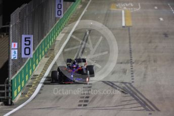 World © Octane Photographic Ltd. Formula 1 – Singapore GP - Practice 2. Scuderia Toro Rosso - Pierre Gasly. Marina Bay Street Circuit, Singapore. Friday 20th September 2019.