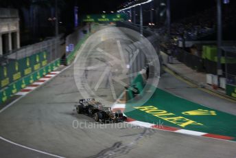 World © Octane Photographic Ltd. Formula 1 – Singapore GP - Practice 2. Haas F1 Team VF19 – Kevin Magnussen. Marina Bay Street Circuit, Singapore. Friday 20th September 2019.