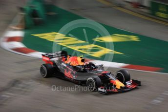 World © Octane Photographic Ltd. Formula 1 – Singapore GP - Practice 2. Aston Martin Red Bull Racing RB15 – Alexander Albon. Marina Bay Street Circuit, Singapore. Friday 20th September 2019.