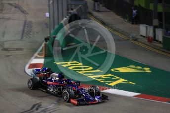 World © Octane Photographic Ltd. Formula 1 – Singapore GP - Practice 2. Scuderia Toro Rosso STR14 – Daniil Kvyat. Marina Bay Street Circuit, Singapore. Friday 20th September 2019.