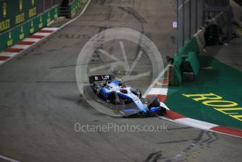 World © Octane Photographic Ltd. Formula 1 – Singapore GP - Practice 2. ROKiT Williams Racing FW42 – Robert Kubica. Marina Bay Street Circuit, Singapore. Friday 20th September 2019.