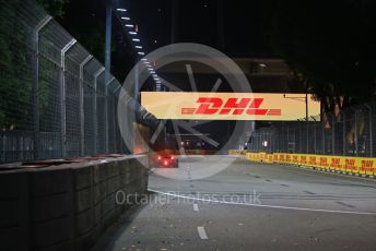 World © Octane Photographic Ltd. Formula 1 – Singapore GP - Practice 2. Haas F1 Team VF19 – Romain Grosjean. Marina Bay Street Circuit, Singapore. Friday 20th September 2019.