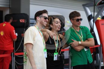 World © Octane Photographic Ltd. Formula 1 – Singapore GP - Practice 3. Guests and Ella Eyre. Marina Bay Street Circuit, Singapore. Saturday 21st September 2019.