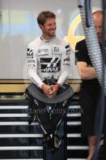 World © Octane Photographic Ltd. Formula 1 – Singapore GP - Practice 3. Haas F1 Team VF19 – Romain Grosjean. Marina Bay Street Circuit, Singapore. Saturday 21st September 2019.