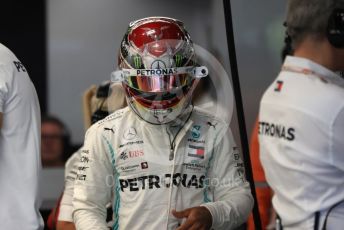 World © Octane Photographic Ltd. Formula 1 – Singapore GP - Practice 3. Mercedes AMG Petronas Motorsport AMG F1 W10 EQ Power+ - Lewis Hamilton. Marina Bay Street Circuit, Singapore. Saturday 21st September 2019.