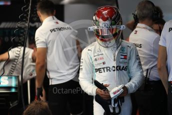 World © Octane Photographic Ltd. Formula 1 – Singapore GP - Practice 3. Mercedes AMG Petronas Motorsport AMG F1 W10 EQ Power+ - Lewis Hamilton. Marina Bay Street Circuit, Singapore. Saturday 21st September 2019.