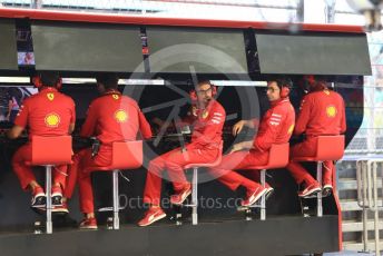 World © Octane Photographic Ltd. Formula 1 - Singapore GP - Practice 3. Laurent Mekies – Sporting Director of Scuderia Ferrari. Marina Bay Street Circuit, Singapore. Saturday 21st September 2019.