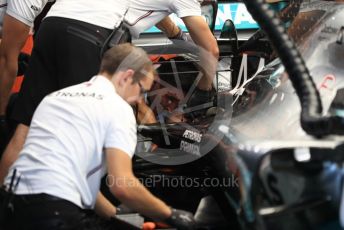 World © Octane Photographic Ltd. Formula 1 – Singapore GP - Practice 3. Mercedes AMG Petronas Motorsport AMG F1 W10 EQ Power+ - Lewis Hamilton. Marina Bay Street Circuit, Singapore. Saturday 21st September 2019.