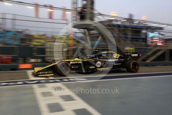 World © Octane Photographic Ltd. Formula 1 – Singapore GP - Practice 3. Renault Sport F1 Team RS19 – Nico Hulkenberg. Marina Bay Street Circuit, Singapore. Saturday 21st September 2019.