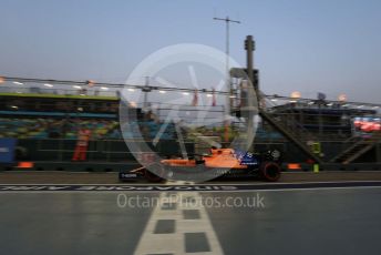 World © Octane Photographic Ltd. Formula 1 – Singapore GP - Practice 3. McLaren MCL34 – Carlos Sainz. Marina Bay Street Circuit, Singapore. Saturday 21st September 2019.