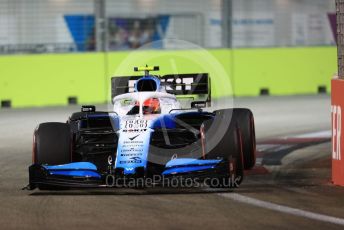 World © Octane Photographic Ltd. Formula 1 – Singapore GP - Qualifying. ROKiT Williams Racing FW42 – Robert Kubica. Marina Bay Street Circuit, Singapore. Saturday 21st September 2019.