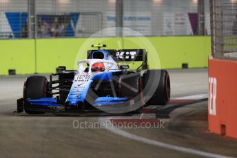 World © Octane Photographic Ltd. Formula 1 – Singapore GP - Qualifying. ROKiT Williams Racing FW42 – Robert Kubica. Marina Bay Street Circuit, Singapore. Saturday 21st September 2019.