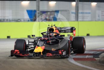 World © Octane Photographic Ltd. Formula 1 – Singapore GP - Qualifying. Aston Martin Red Bull Racing RB15 – Alexander Albon. Marina Bay Street Circuit, Singapore. Saturday 21st September 2019.