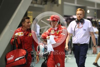 World © Octane Photographic Ltd. Formula 1 – Singapore GP - Qualifying. Scuderia Ferrari SF90 – Charles Leclerc. Marina Bay Street Circuit, Singapore. Saturday 21st September 2019.