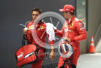 World © Octane Photographic Ltd. Formula 1 – Singapore GP - Qualifying. Scuderia Ferrari SF90 – Charles Leclerc. Marina Bay Street Circuit, Singapore. Saturday 21st September 2019.