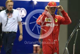 World © Octane Photographic Ltd. Formula 1 – Singapore GP - Qualifying. Scuderia Ferrari SF90 – Charles Leclerc. Marina Bay Street Circuit, Singapore. Saturday 21st September 2019.