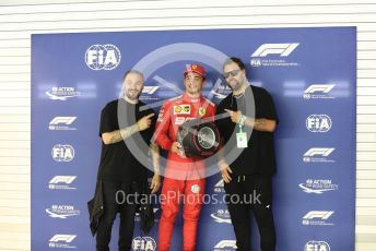 World © Octane Photographic Ltd. Formula 1 – Singapore GP - Qualifying. Scuderia Ferrari SF90 – Charles Leclerc and Swedish House Mafia. Marina Bay Street Circuit, Singapore. Saturday 21st September 2019.