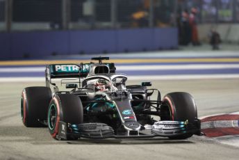 World © Octane Photographic Ltd. Formula 1 – Singapore GP - Race. Mercedes AMG Petronas Motorsport AMG F1 W10 EQ Power+ - Lewis Hamilton. Marina Bay Street Circuit, Singapore. Sunday 22nd September 2019.