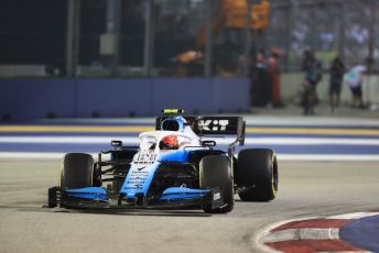 World © Octane Photographic Ltd. Formula 1 – Singapore GP - Race. ROKiT Williams Racing FW42 – Robert Kubica. Marina Bay Street Circuit, Singapore. Sunday 22nd September 2019.