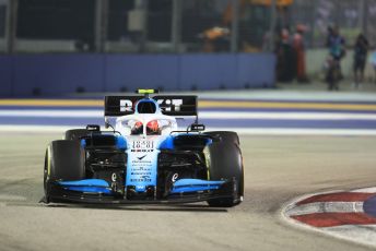 World © Octane Photographic Ltd. Formula 1 – Singapore GP - Race. ROKiT Williams Racing FW42 – Robert Kubica. Marina Bay Street Circuit, Singapore. Sunday 22nd September 2019.