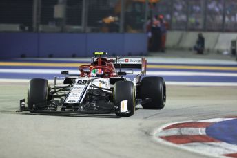 World © Octane Photographic Ltd. Formula 1 – Singapore GP - Race. Alfa Romeo Racing C38 – Antonio Giovinazzi. Marina Bay Street Circuit, Singapore. Sunday 22nd September 2019.