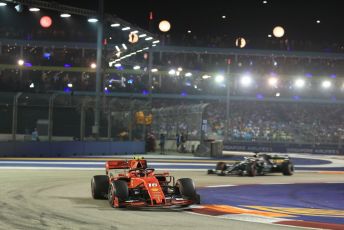World © Octane Photographic Ltd. Formula 1 – Singapore GP - Race. Scuderia Ferrari SF90 – Charles Leclerc. Marina Bay Street Circuit, Singapore. Sunday 22nd September 2019.