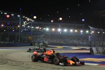 World © Octane Photographic Ltd. Formula 1 – Singapore GP - Race. Aston Martin Red Bull Racing RB15 – Max Verstappen. Marina Bay Street Circuit, Singapore. Sunday 22nd September 2019.