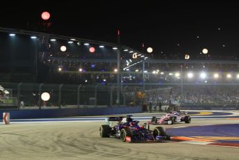 World © Octane Photographic Ltd. Formula 1 – Singapore GP - Race. Scuderia Toro Rosso STR14 – Daniil Kvyat. Marina Bay Street Circuit, Singapore. Sunday 22nd September 2019.