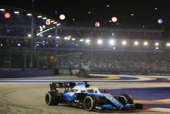 World © Octane Photographic Ltd. Formula 1 – Singapore GP - Race. ROKiT Williams Racing FW 42 – George Russell. Marina Bay Street Circuit, Singapore. Sunday 22nd September 2019.