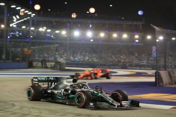 World © Octane Photographic Ltd. Formula 1 – Singapore GP - Race. Mercedes AMG Petronas Motorsport AMG F1 W10 EQ Power+ - Lewis Hamilton. Marina Bay Street Circuit, Singapore. Sunday 22nd September 2019.