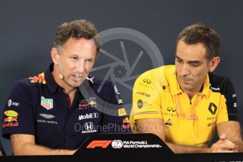 World © Octane Photographic Ltd. Formula 1 - Singapore GP – Friday FIA Team Press Conference. Christian Horner - Team Principal of Red Bull Racing. Marina Bay Street Circuit, Singapore. Friday 20th September 2019.