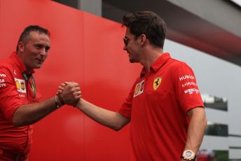 World © Octane Photographic Ltd. Formula 1 – Singapore GP - Paddock. Scuderia Ferrari SF90 – Charles Leclerc. Marina Bay Street Circuit, Singapore. Friday 20th September 2019.