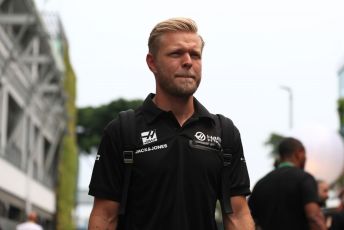 World © Octane Photographic Ltd. Formula 1 – Singapore GP - Paddock. Haas F1 Team VF19 – Kevin Magnussen. Marina Bay Street Circuit, Singapore. Friday 20th September 2019.