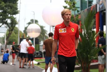 World © Octane Photographic Ltd. Formula 1 - Singapore GP - Paddock. Brendon Hartley - test and simulator driver for Scuderia Ferrari. Marina Bay Street Circuit, Singapore. Friday 20th September 2019.