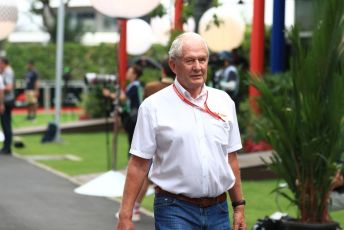 World © Octane Photographic Ltd. Formula 1 - Singapore GP - Paddock. Helmut Marko - advisor to the Red Bull GmbH Formula One Teams and head of Red Bull's driver development program. Marina Bay Street Circuit, Singapore. Friday 20th September 2019.