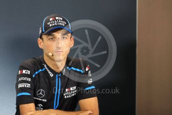 World © Octane Photographic Ltd. Formula 1 – Singapore GP. FIA Drivers Press Conference. ROKiT Williams Racing – Robert Kubica. Marina Bay Street Circuit, Singapore. Thursday 19th September 2019.