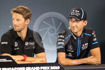 World © Octane Photographic Ltd. Formula 1 – Singapore GP. FIA Drivers Press Conference. ROKiT Williams Racing – Robert Kubica. Marina Bay Street Circuit, Singapore. Thursday 19th September 2019.