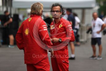 World © Octane Photographic Ltd. Formula 1 - Singapore GP - Paddock. Laurent Mekies – Sporting Director of Scuderia Ferrari. Marina Bay Street Circuit, Singapore. Thursday 19th September 2019.