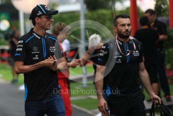 World © Octane Photographic Ltd. Formula 1 – Singapore GP - Paddock. ROKiT Williams Racing FW42 – Robert Kubica. Marina Bay Street Circuit, Singapore. Thursday 19th September 2019.