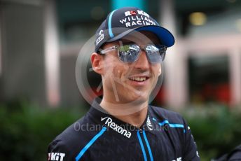 World © Octane Photographic Ltd. Formula 1 – Singapore GP - Paddock. ROKiT Williams Racing FW42 – Robert Kubica. Marina Bay Street Circuit, Singapore. Thursday 19th September 2019.