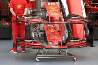 World © Octane Photographic Ltd. Formula 1 – Singapore GP - Paddock. Scuderia Ferrari SF90. Marina Bay Street Circuit, Singapore. Thursday 19th September 2019.