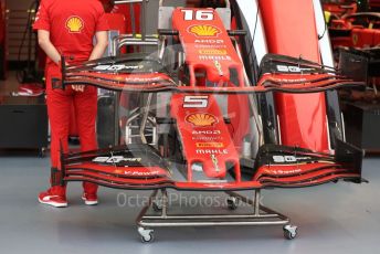 World © Octane Photographic Ltd. Formula 1 – Singapore GP - Paddock. Scuderia Ferrari SF90.  Marina Bay Street Circuit, Singapore. Thursday 19th September 2019.